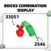 Non-Toxic 163Pcs/Lot 33051 Apple Building Blocks Moc Fruit Accessories Compatible Bricks Children Toys Gift Box