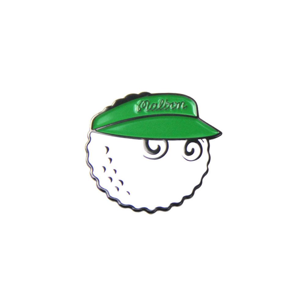 Clip per cappello da golf Segnalini da golf Magnetici staccabili Lega di zinco Antiruggine Etichette per palline Regali per cintura tasca
