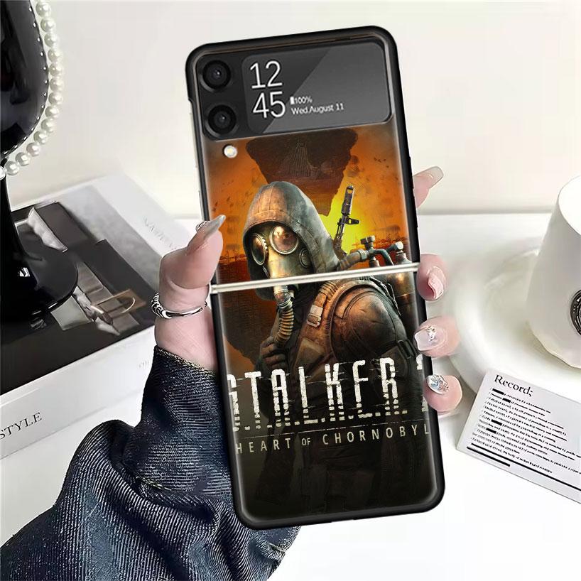 

Game S-Stalker Cases For Samsung Galaxy Z Flip 4 5 6 7 3 Z Flip7 Flip6 Flip4 Flip5 Flip3 5G Hard Shockproof Fundas Cover Samsung Z Flip 4