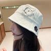 Embroidered Flower Bucket Hat For Girls To Show Their Faces In Spring And Summer, Outdoor Basin Hat, Korean Version Bucket Hat,