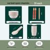 Eco-Friendly Rice Husk Disposable Tableware Set