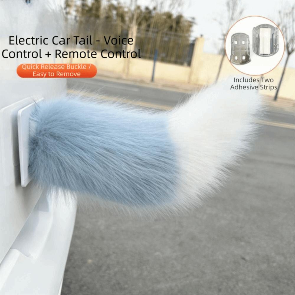 Telecomando Adesivo Coda Che Scodinzola Peluche Soffice Peluche Coda Che Scodinzola Decorazione Esterna Auto