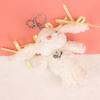 Soft Plush Rabbit Doll Keychain Lovely Doll Charm Colorful Keychain Accessory Suitable for Girls and Adults Present