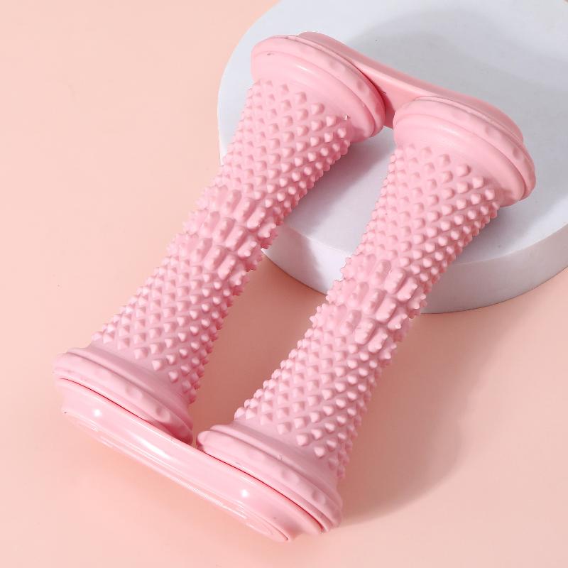 Foot Double Row Roller Massager Plantar Fasciitis Prevention Foot Relaxation Reflexology Massage Tool For Improving Flat Feet