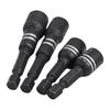 4Pcs Magnetic Socket Nut Driver Drill Bit Set Hexagonal Handle Tool Accessories Hexagonal Socket Hand Tools