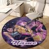 Personalized K-KPop Demon Hunters Round Chair Office Rug - Perfect for Mat, Office Chair & More - Ideal Gift for Birthdays and Holidays