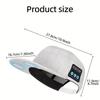 Bluetooth 5.0 Headphones Headset Baseball Cap Wireless Summer Hats With Stereo Earphone Mic Outdoor Hands-free Earbuds