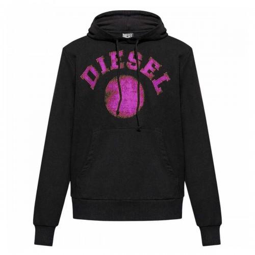 Diesel Mens Distorted Hoodie