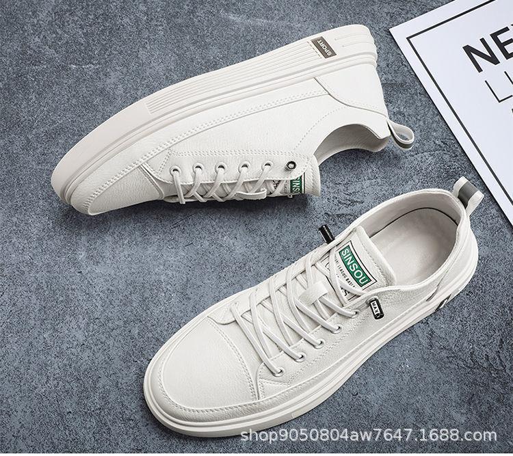 Little white shoes men's versatile summer lazy men's shoes 2025 new trend Korean version casual non-slip and wear-resistant one
