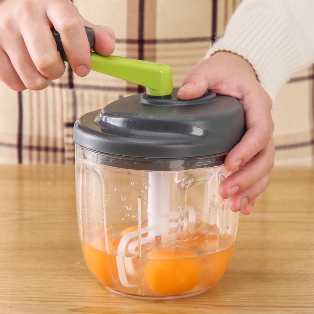 Efficient Manual Vegetable Chopper Labor-saving Garlic Crusher Household Onion Cutter Canteen