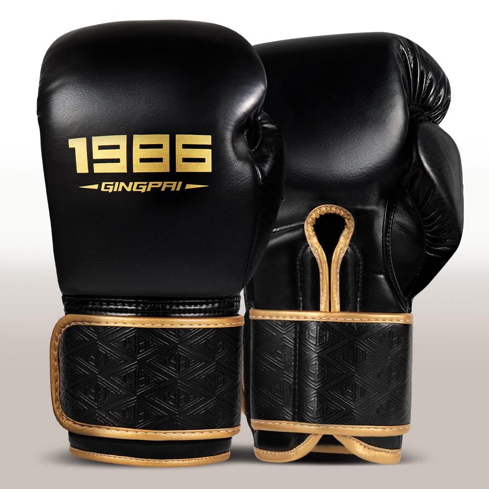 

Профессиональная боксерская перчатка из микрофибры, утолщенная, на шнуровке, перчатка для тренировок ММА, Санда, для взрослых, для муай-тай, для боевых искусств, тренировочное оборудование для бокса 12oz