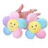 Seven-Color Sunflower Plush Keychain Doll