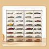 A84X-1:64 For Hot Wheel Display Box Car Model Cabinet Rack For Hotwheel Cars Diecast Storage Dustproof Display Box