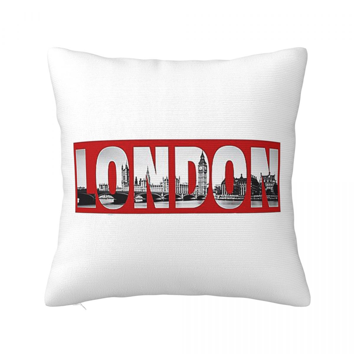 

London UK England Square Pillowcase Cushion Cover Pillow Case Throw Pillow Cover for Home Sofa Living Room 12x12Inch