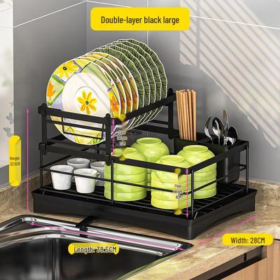 Multi-functional Countertop Dish Drying Rack
