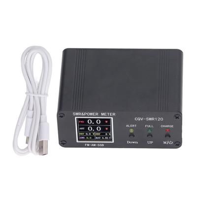 SWR Power Meter 120W Digital Display Standing Wave Meter Frequency Tester for FM AM SSB