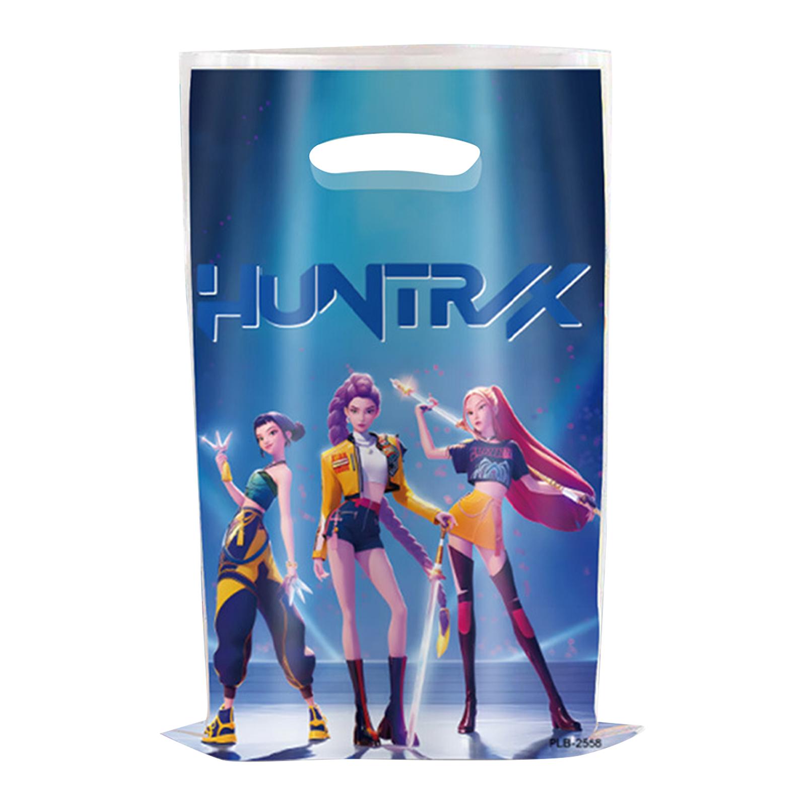 

10-pack Themed Gift Bags With Handles, Korean Themed Birthday Decoration Party Gift Bags, Suitable For Holding Candy And Snacks, Perfect For Holidays. One Size