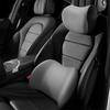 Supporto lombare per poggiatesta dell'auto in memory foam Supporto lombare vertebrale Cuscino per collo per auto Cuscino per schiena Accessori interni per auto da ufficio