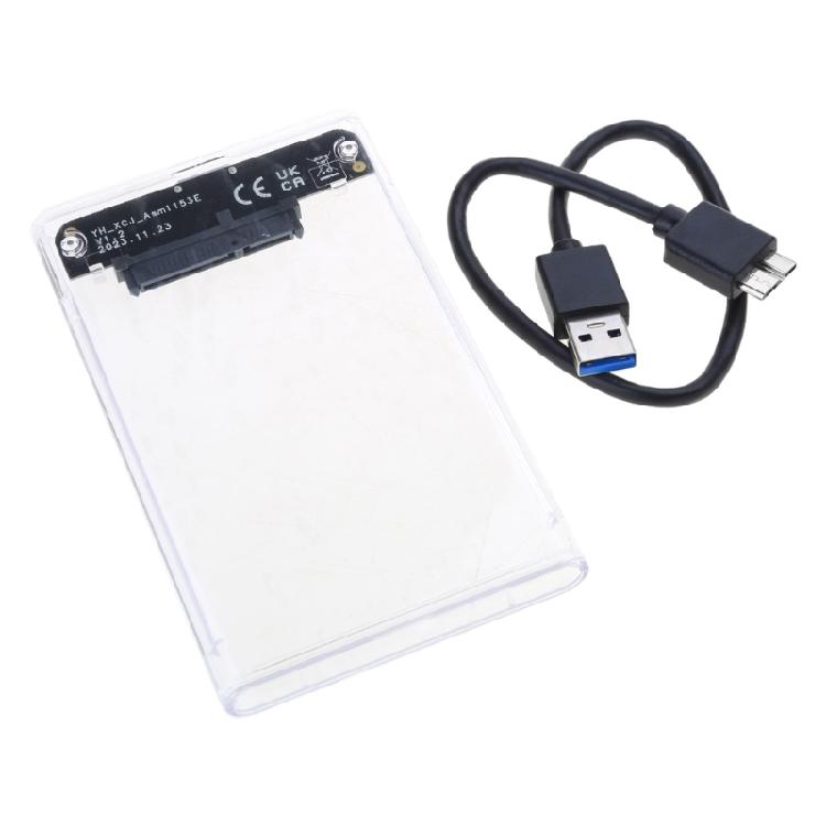 2.5inch HDD SSD Case USB Plastic HDD Enclosure Externals Hard Drive Disk Case