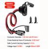 SAE Quick Connector Harness, SAE Adapter, Male Plug To Female Socket, SAE Extension Cable 1FT 12AWG