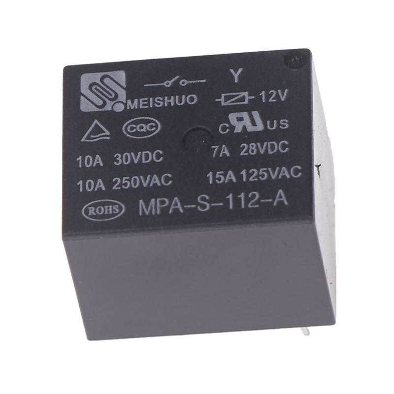 Mpa-S-112-A Relé pro rýžovar Počítačová deska 4 piny 12V 10A Normálně otevřené Stroj na sójové mléko Relé pro rýžovar 4 piny