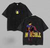 Invincible Vintage T and Kids Tshirt 2 Side Superhero Comic Graphic Tee