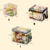 Large Capacity Plush Toy Storage Bag Waterproof Organizer For Kids Dolls Stuffed Animals Student Books Storage Container