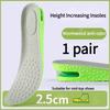 Height Increase Insole for Men Growing Sole Shoes Insoles Unisex Quality Sports Air Shock Absorbing Anti-Odour Shoe Pads