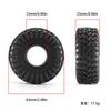 4PCS 1.0" RC Crawler Car Rubber Wheel Tires for 1/18 Traxxas TRX4M 1/24 Axial SCX24 FMS AX24 FCX24 Ascent-18 Upgrade Parts