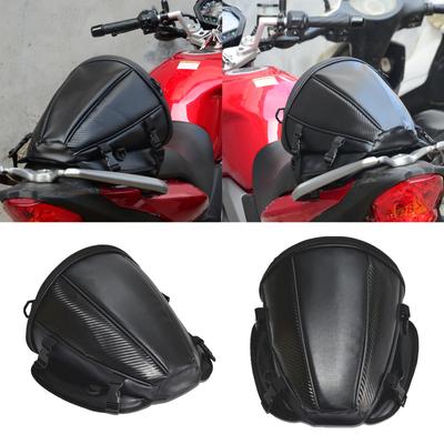 Quick Attach Multifunctional Motorcycle Side Bag Water Resistant Rear Storage With Quick Installation Nylon Construction