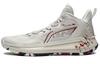 Liren 3 BOOM Technology Slip Resistant Support Rebound Mid Top BOOM Technology Basketball Shoes Men's Gray Red ABAS089-5