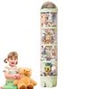 3 Layer / 4 Layers Plush Doll Storage Tube Stuffed Animal Storage Toy Display Transparent Stuffed Dolls Storage Bucket Organizer