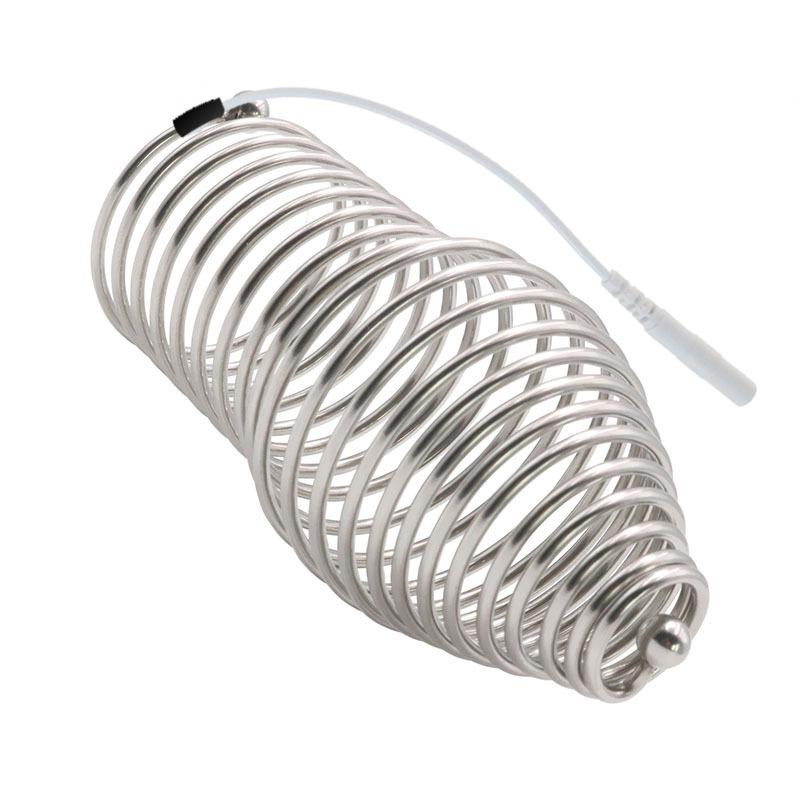 Electric Shock Pulse Penis Cage Sex Product Combination Suit SM Sexy Male and Female Adult Toy Sex Tool