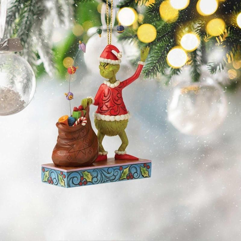 Christmas Acrylic Playful Tree Hanging Decor For Joyful Car Enhancement Interior