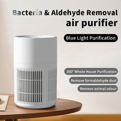 Purificador de Ar Pequeno Ampla Área de Cobertura Economia de Energia Baixo Ruído Filtro de Carvão Ativado Purificador de Ar Compacto Removedor de Odores