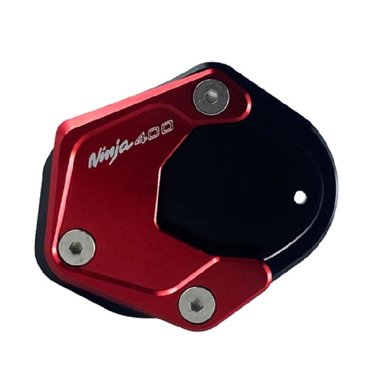 

Aluminum Motorbike Foot Side Stand Plate Enlarge Kickstand Pad for Z400 NINJA400 червоний