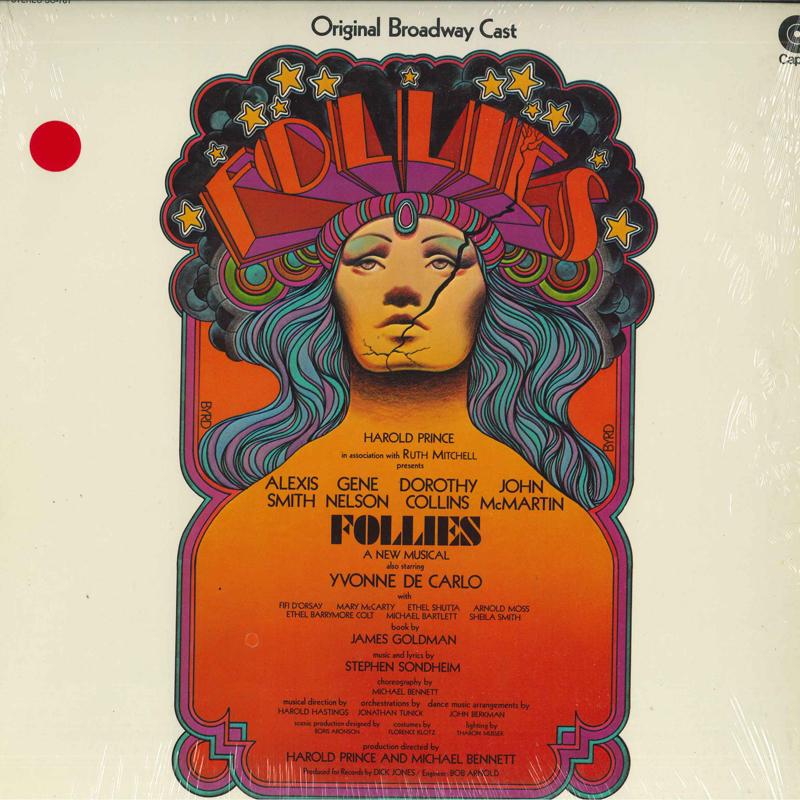 

LP Record OST STEPHEN SONDHEIM Follies SO761 CAPITOL 1971 US Soundtracks Musicals Used