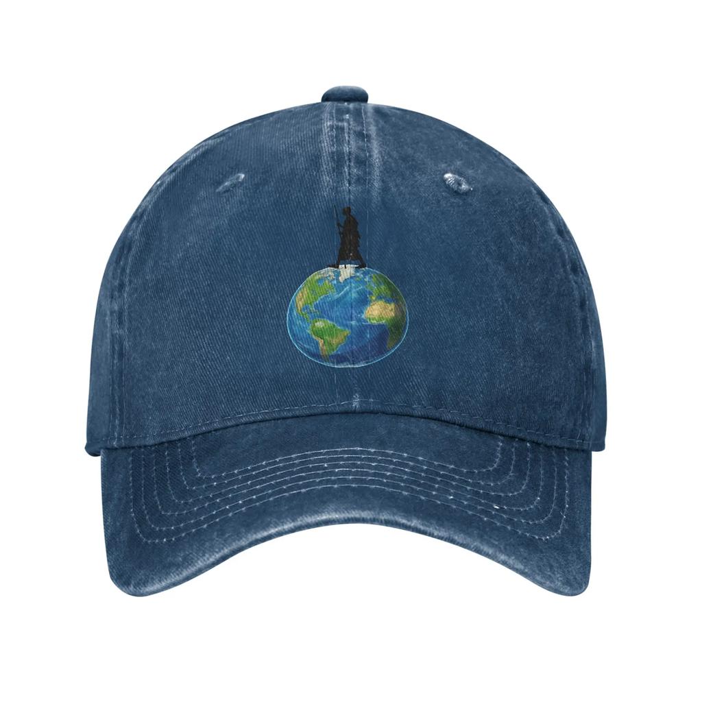 World Peace Monk Choose Peace Washed Baseball Cap Casual Sun Trucker Hat Summer FeUnisex Unisex Hunting Camping Snapback Cap