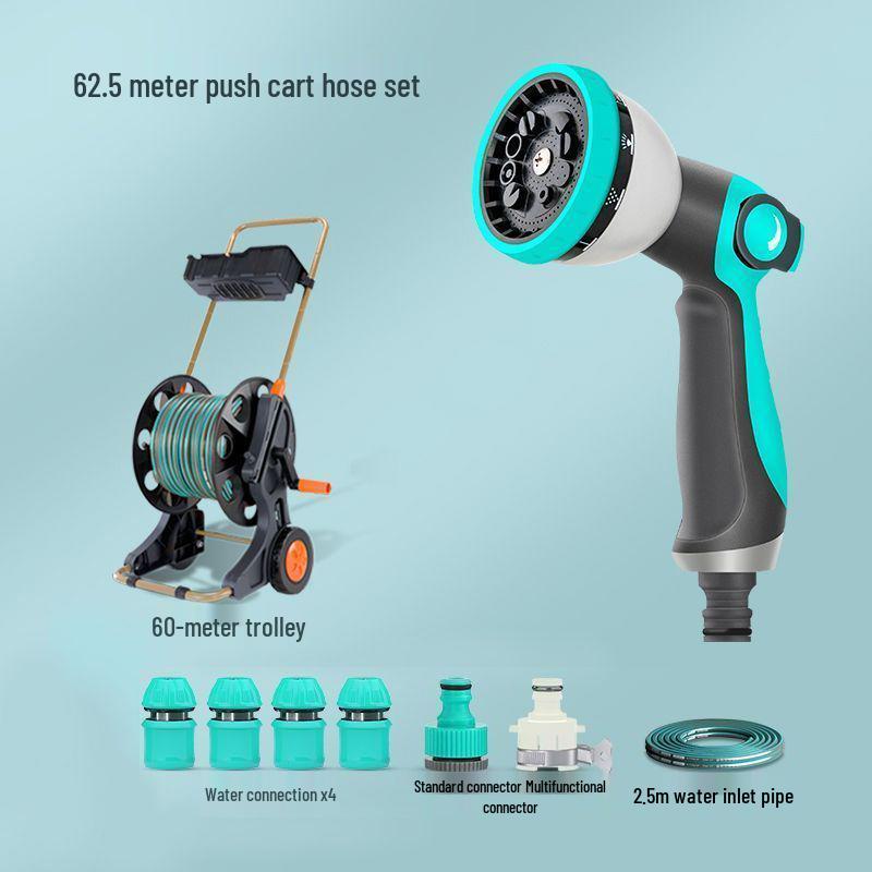 High-Pressure Water Gun & Garden Shower Hose Set