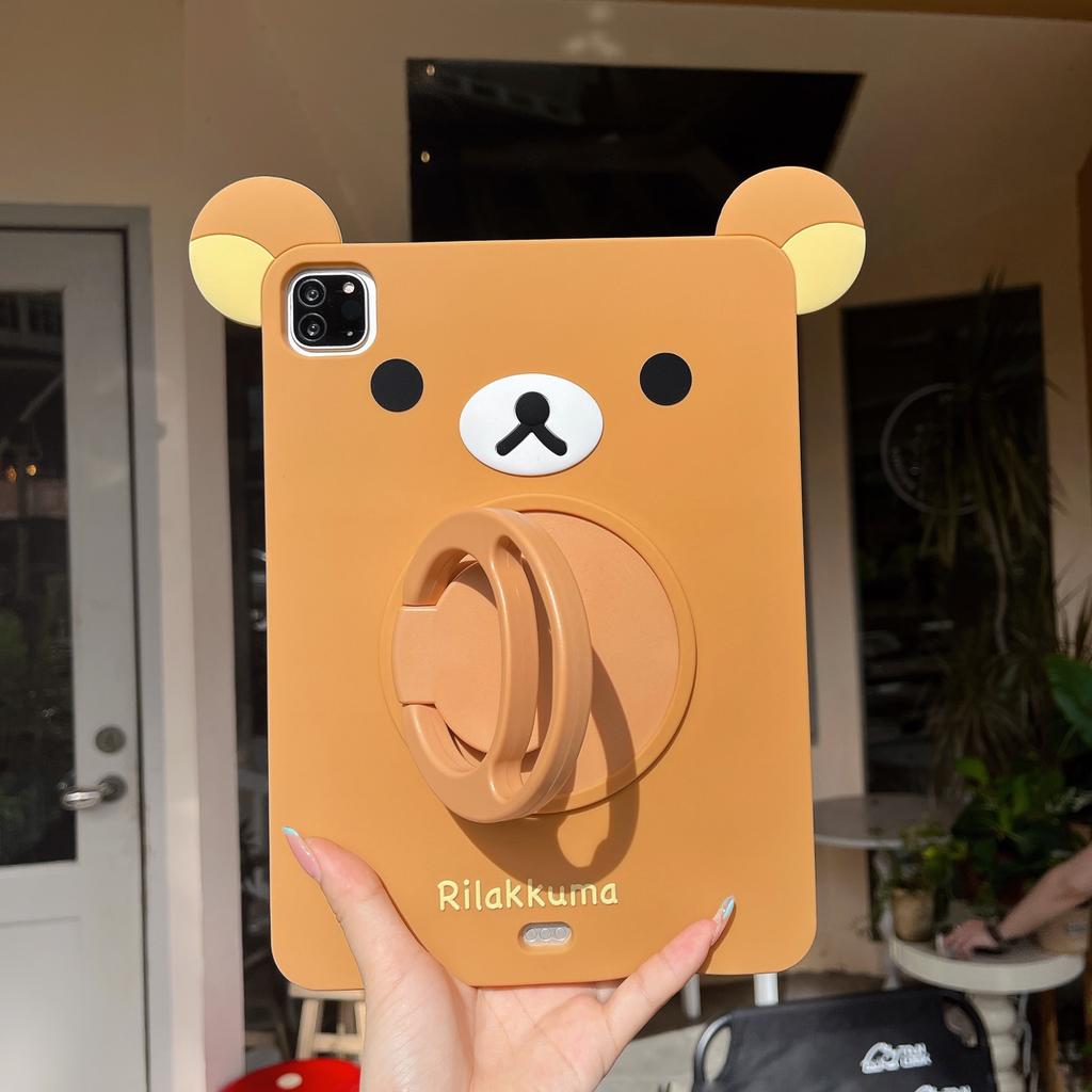 Easy bear bracket for ipad11 protective case silicone 10.2 inch apple tablet air5/6