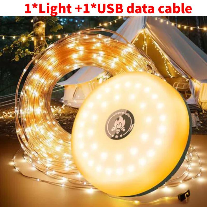 

Camping Led Rope Light With Magnetic Base For Outdoor Tents And Ambient Lighting Light