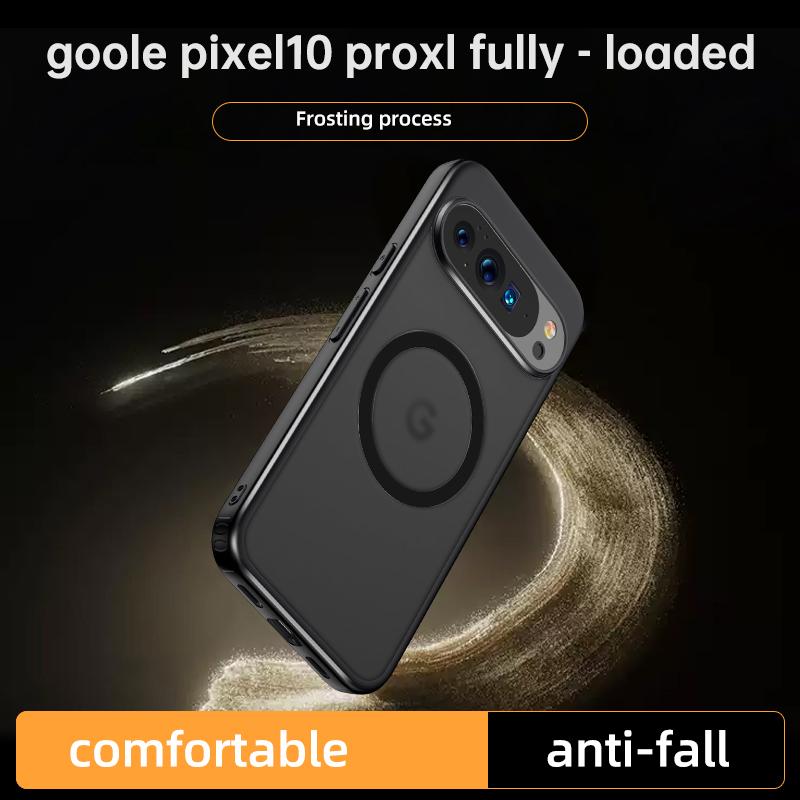 Luxury Simple Transparent Phone Case For Google Pixel 10 Pro XL 10A 9 Pro 8 Pro 9a 8a Magnetic Charge Shockproof Protector Cover