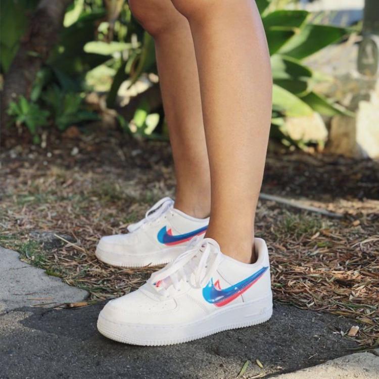 New Nike Air Force 1 Low 3D Glasses GS BV2551-100