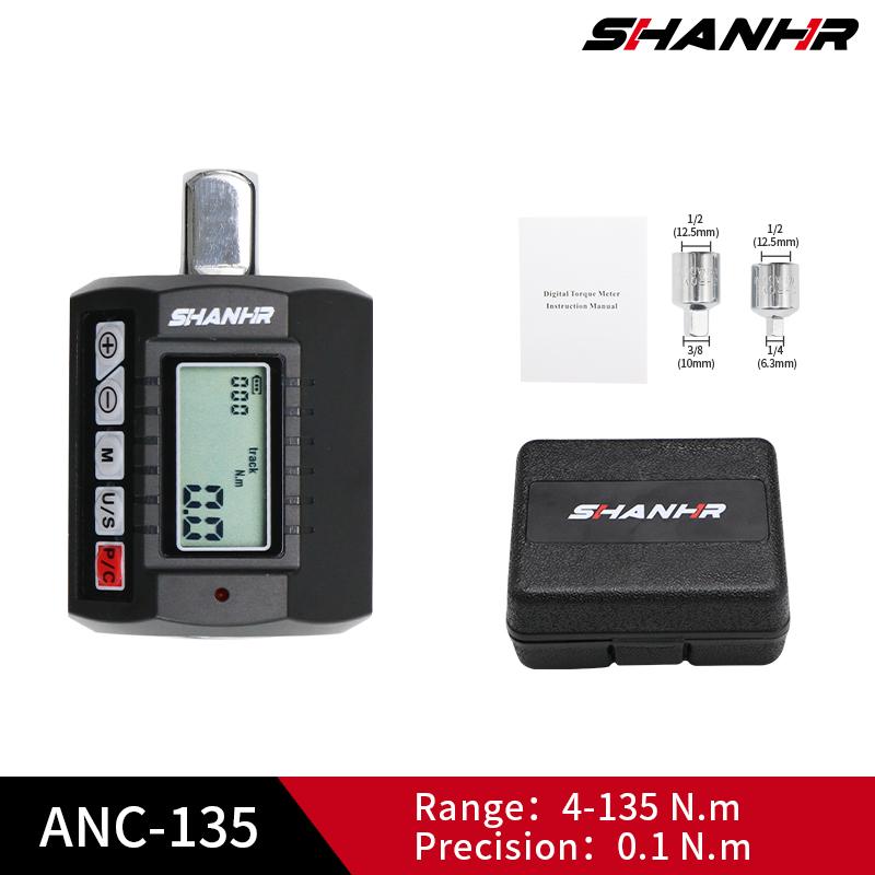 SHANHR 1/2'' Torque Wrench Converter Drive Include 3/8'' and 1/4'' Torque Adapters,Portable Digital Torque Wrench Adapter