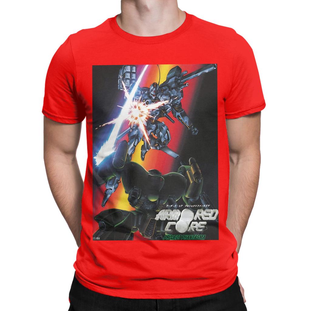 Armored Core Project Phantasma Funny Graphic 100 Cotton TShirt Armored Core Tops Tees For Unisex