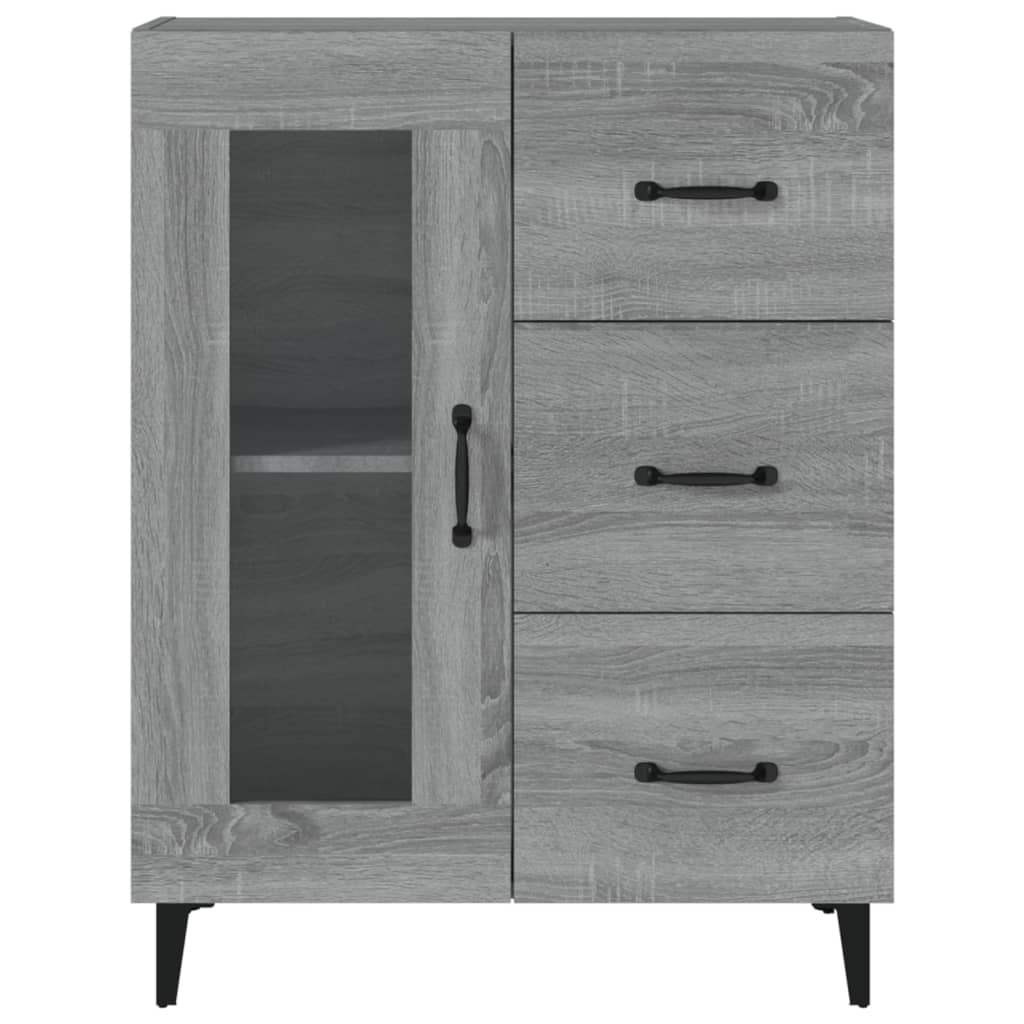 Sideboard Gray Sonoma 69.5 x 34 x 90 cm Particleboard