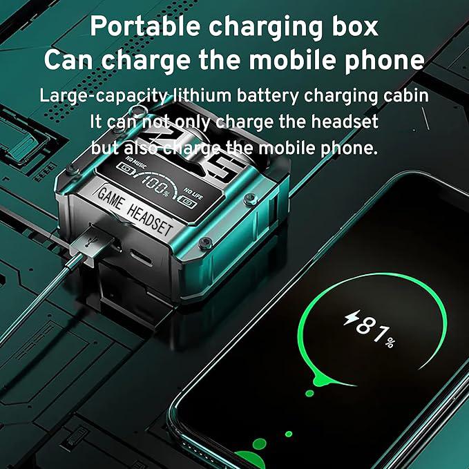 M25 Wireless Earphones|Sport Earbuds | ENC Noise Cancelling | 4 Mic Stereo | Deep Bass Premium Sound | Bluetooth Headphones