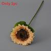 Artificial Silk Sunflower Flower Arrangement For Home Office Wedding Decor