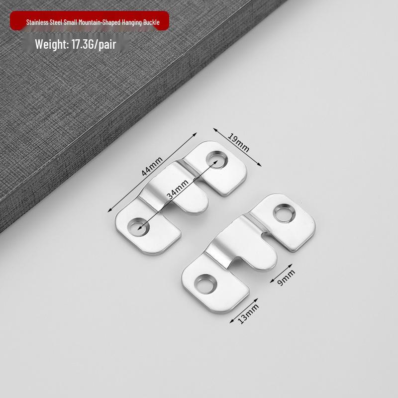 Stainless Steel Wall-Mounted Invisible Picture Hanger for Furniture and Beds