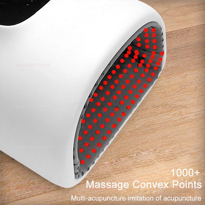 Portable Multi-Functional Hand Acupoint Massager For Pain Relief Numbness Palm Therapy Kneading Heating Care For Home And Office